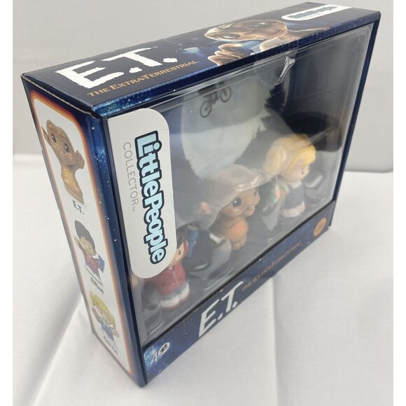 Little People~ Collector E.T. The Extra-Terrestrial 3pc Set 40 yrs - Picture 2 of 11